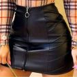 leather skirt